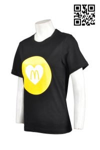 T565 fast food restaurant t shirt uniforms, fast food restaurants logo t shirt, custom company logo t shirt